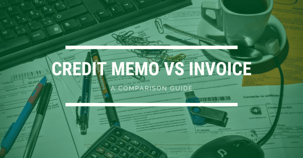 Credit Memo vs Invoice Comparison Guide