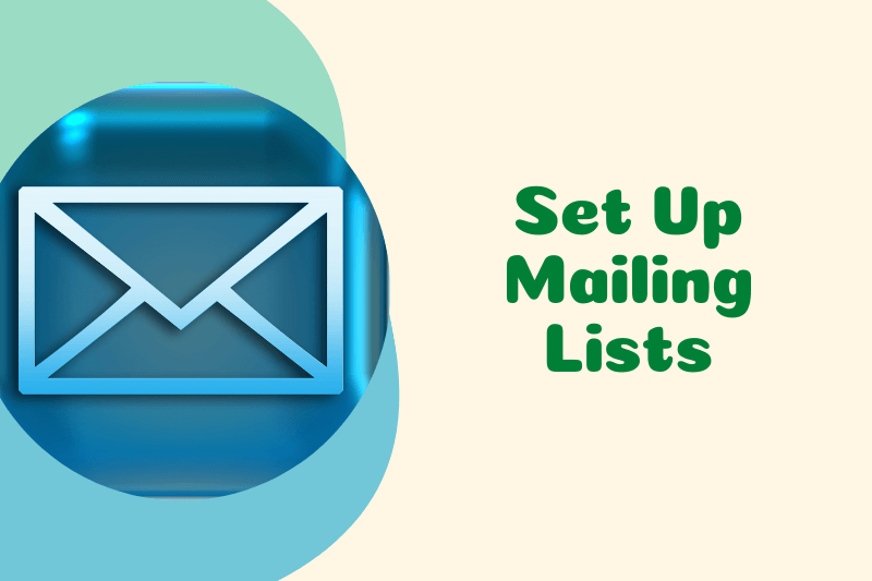 Set up Mailing Lists