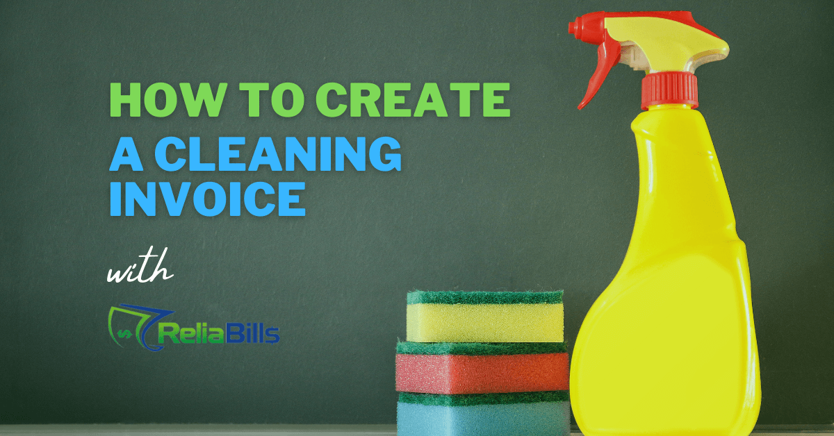 How To Create a Cleaning Invoice