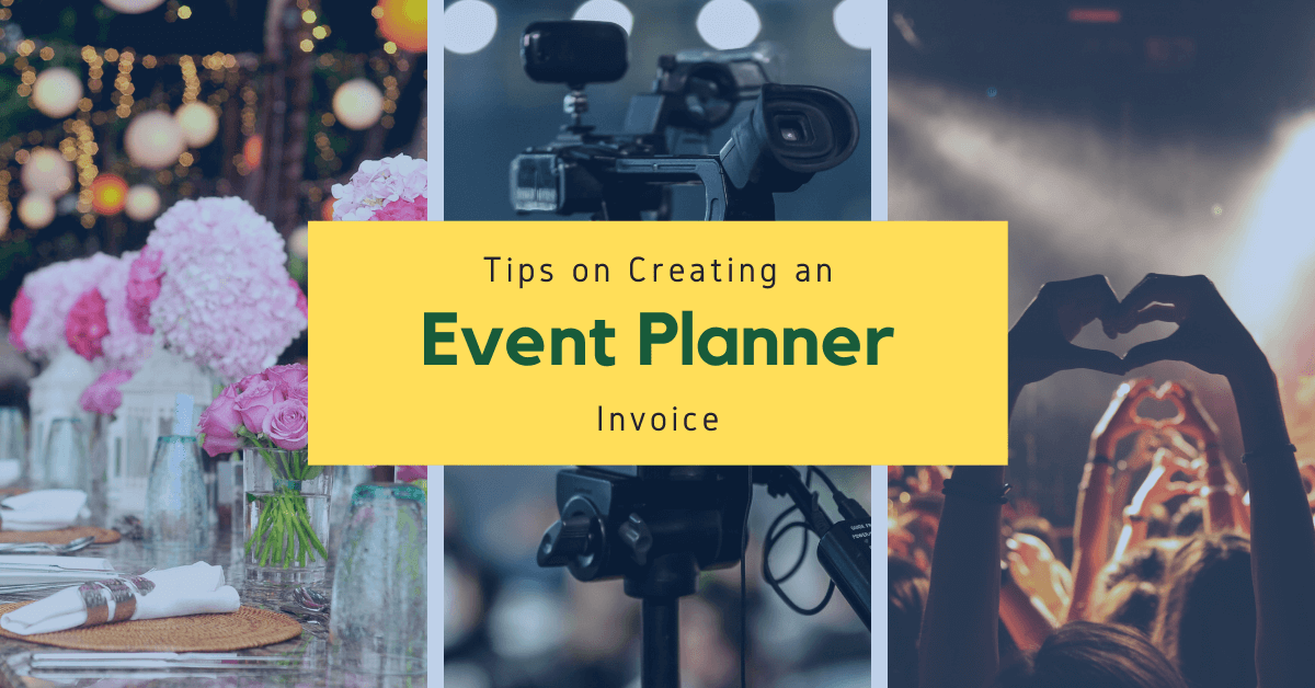 Tips on Creating an Event Planner Invoice