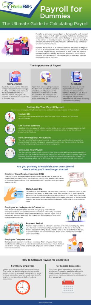 Payroll for Dummies Infographic