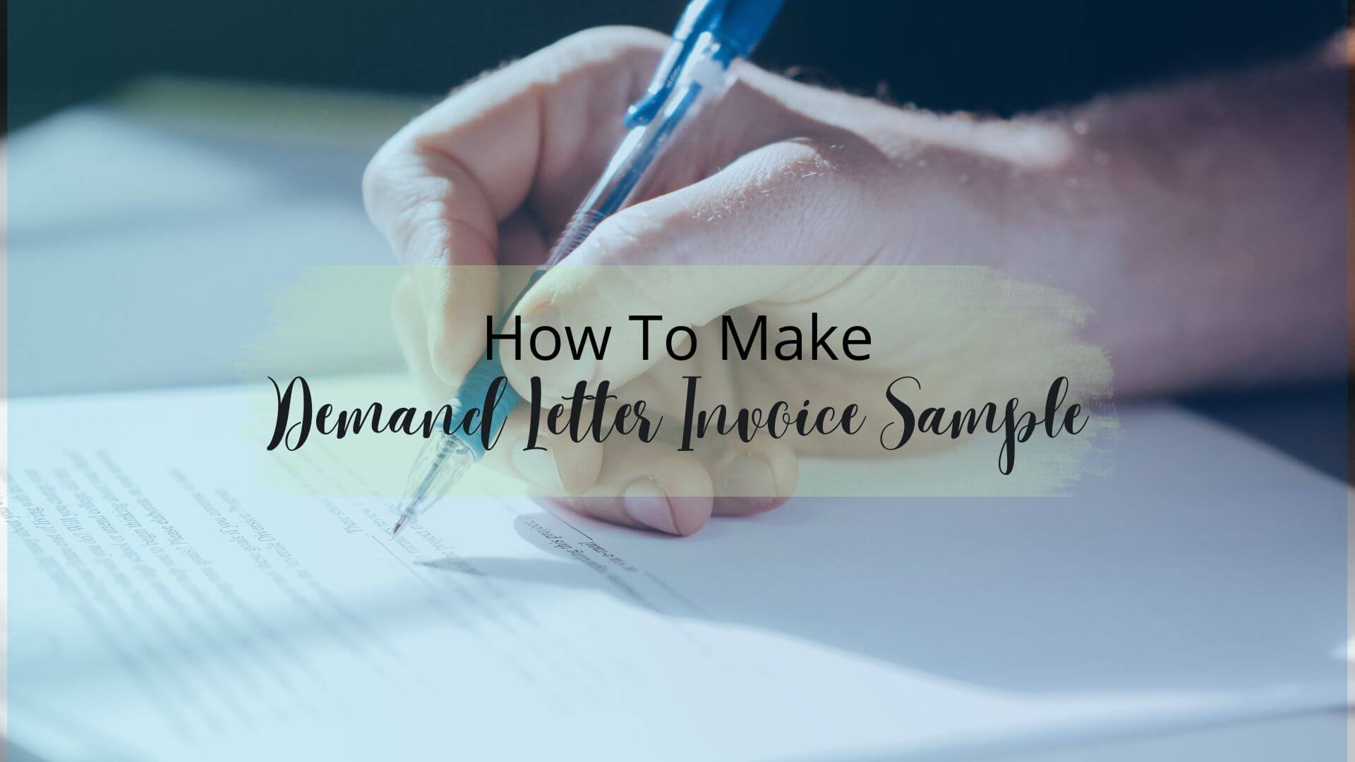 How To Make Demand Letter Invoice Sample ReliaBills how-to-make-demand-letter-invoice-sample-reliabills