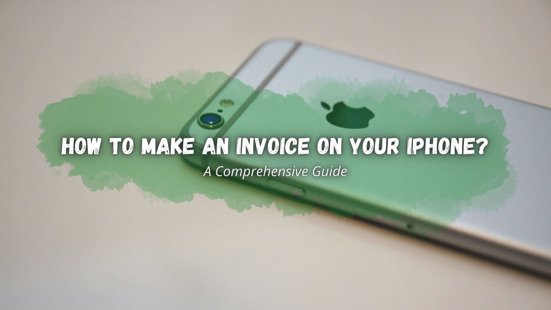 Do you need to create an invoice quickly but don't have access to a computer? No problem! Here's how to make an invoice on your iPhone!