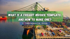 A freight invoice template is a customizable document freight service providers use to bill their clients for services rendered. Learn more!