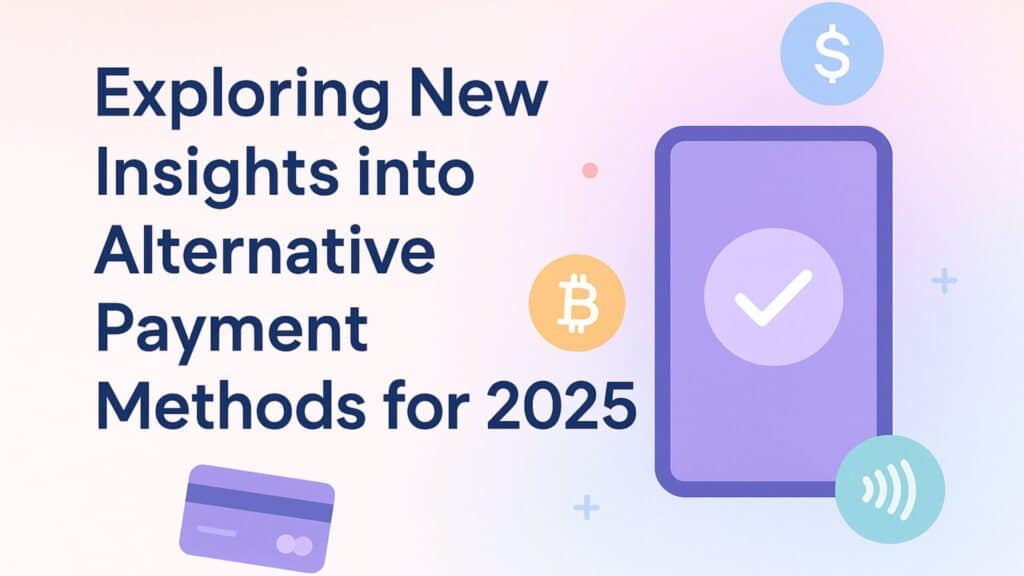 Discover 2025's Alternative Payment Methods! Explore fresh insights and options in this comprehensive guide to diverse payment methods.