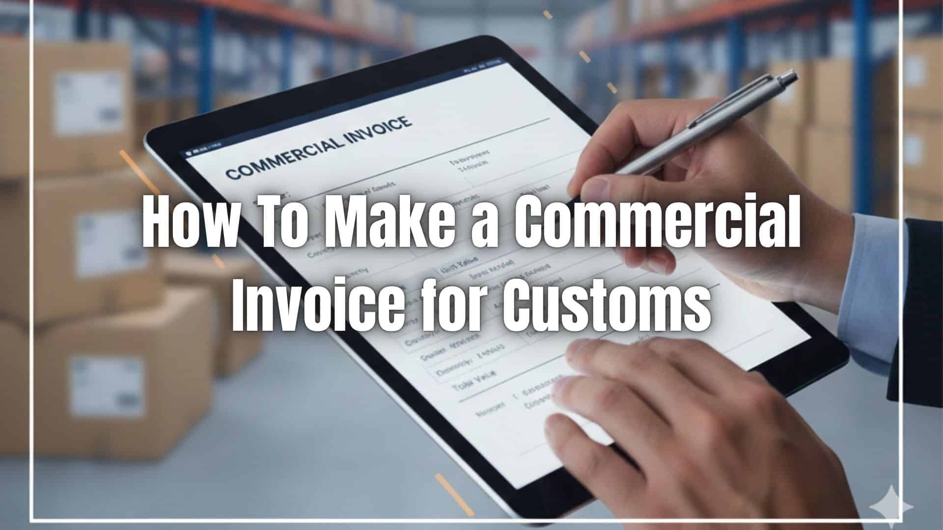 Learn how to create a complete and accurate commercial invoice for customs. Discover required elements and tips for smooth clearance today!