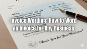 Learn how to use clear and professional invoice wording to get paid faster. Click here to discover essential invoice elements today!