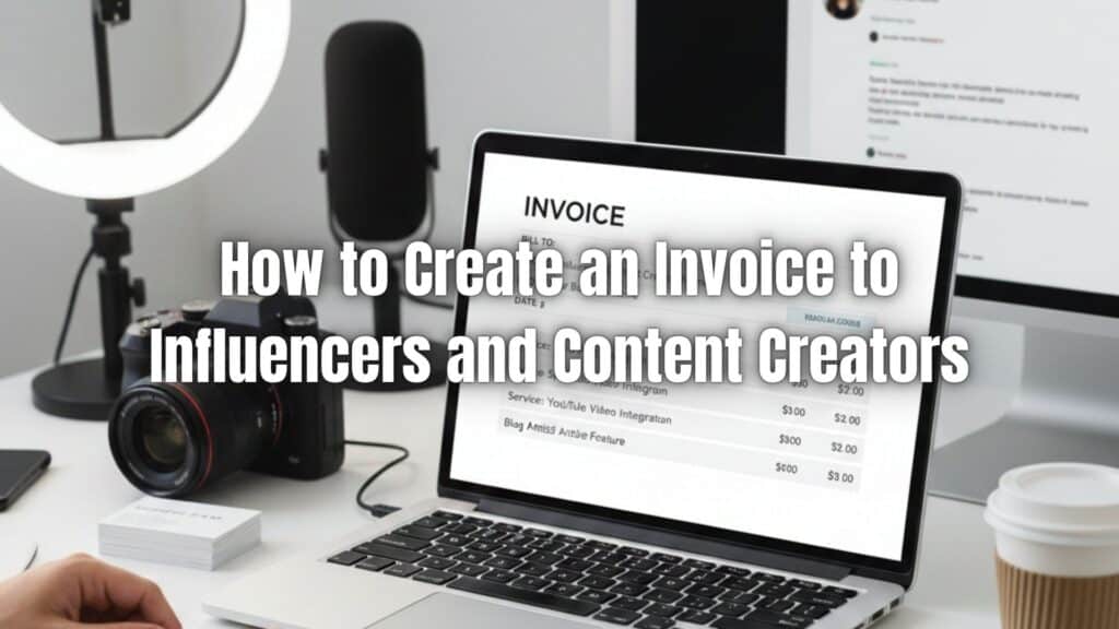 Need an invoice for influencer collaborations? Follow this guide to build accurate, professional invoices that ensure smooth payments.