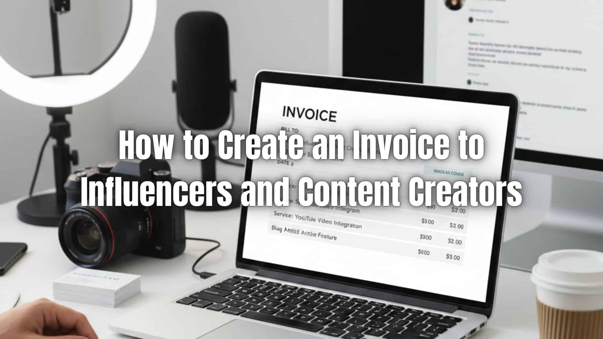 Need an invoice for influencer collaborations? Follow this guide to build accurate, professional invoices that ensure smooth payments.
