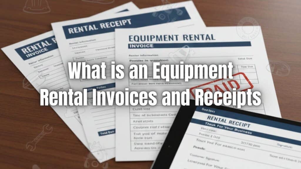 Learn what equipment rental invoices and receipts are, how they differ, what to include, and how to issue them properly. Click here to learn more!