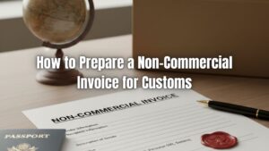 Learn how to prepare a noncommercial invoice for customs, avoid common mistakes, and ensure smooth international shipping. Click here!
