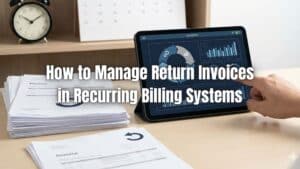 Learn how to manage return invoices in recurring billing systems, maintain cash flow, and handle subscription adjustments today!