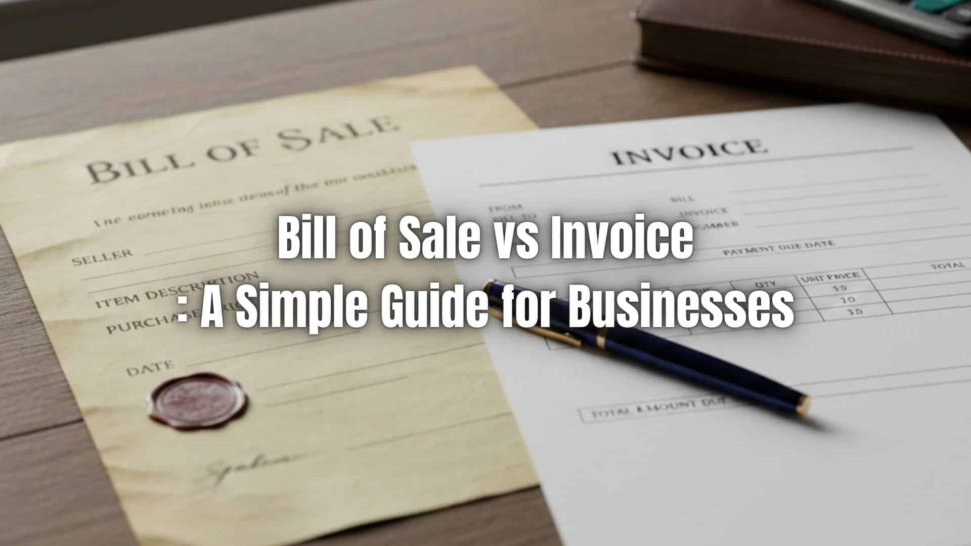 Learn the difference between a bill of sale vs invoice, when to use each, common mistakes to avoid, and how invoices support recurring billing.