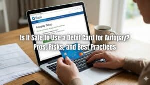 Discover how to use debit cards safely for autopay. Learn the benefits, risks, and best practices, and see how automation protects your payments.