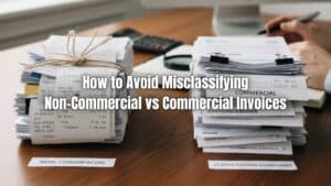 Learn how to avoid misclassifying non-commercial vs commercial invoices. Discover best practices, automation, and recurring billing here!