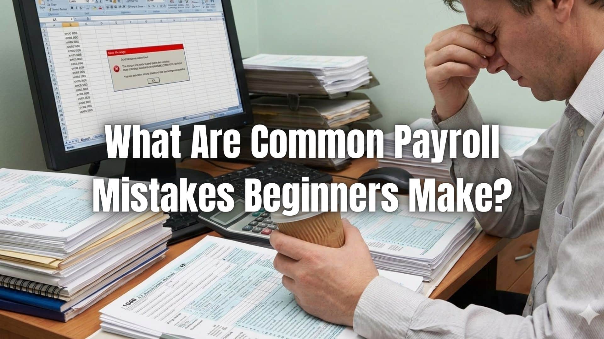 Learn the most common payroll mistakes to avoid as a beginner. Discover how tax errors, misclassification, and cash flow issues impact small businesses.