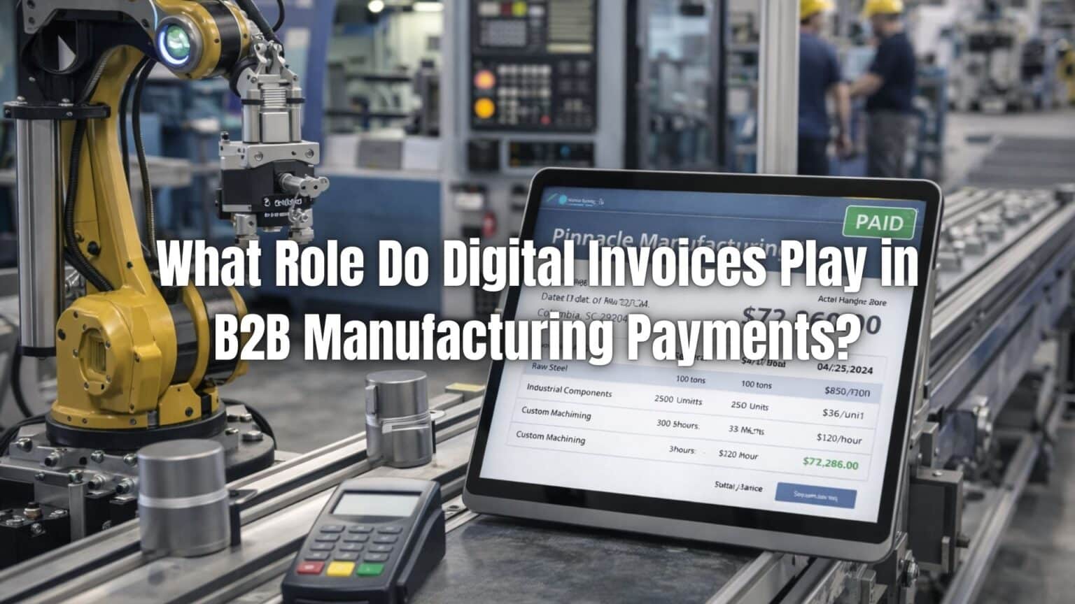 Digital Invoicing for B2B Manufacturing Payments | ReliaBills