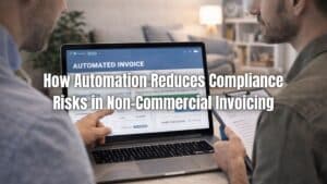 Learn how automation improves non-commercial invoicing compliance, reduces errors, and strengthens audit readiness for growing businesses.