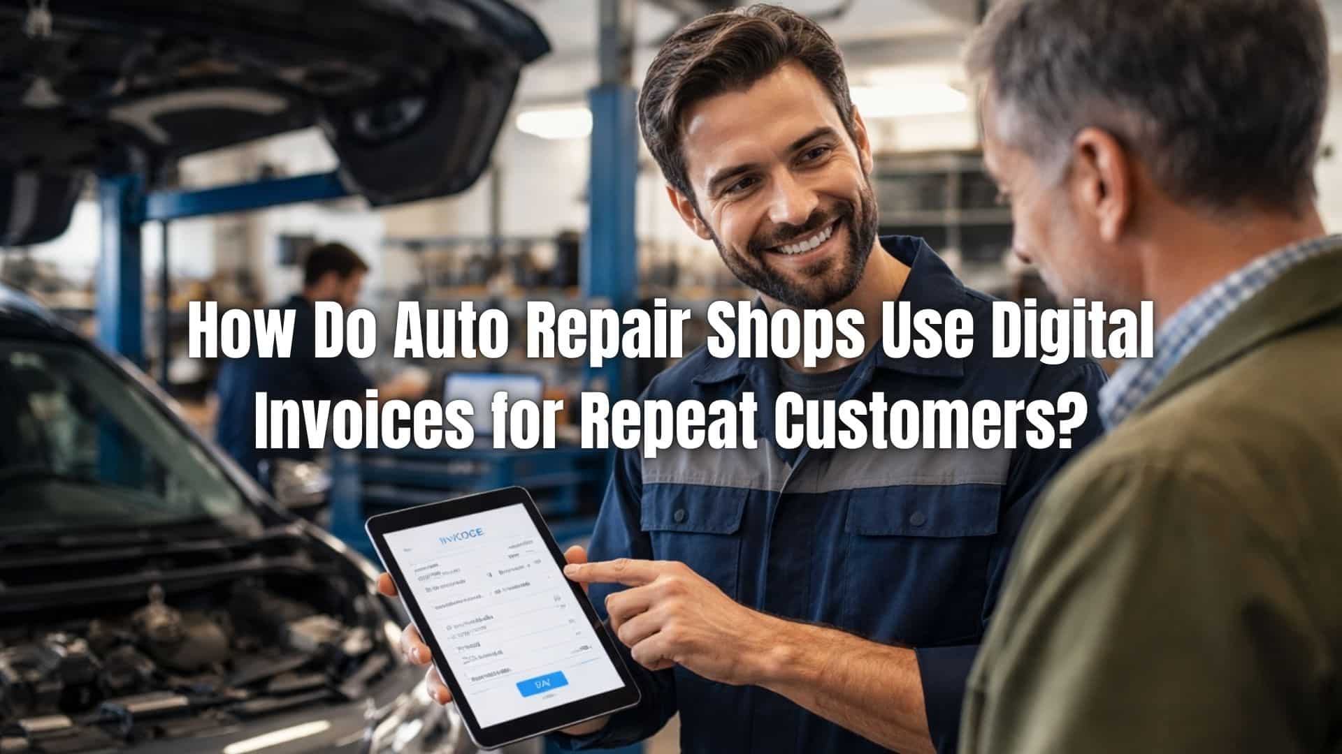 Discover how auto repair shops use digital invoices to simplify billing, track repeat customers, and speed up payments. Click here to learn more!
