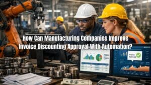 Explore how manufacturing invoice discounting automation improves invoice verification and helps manufacturers maintain steady working capital.