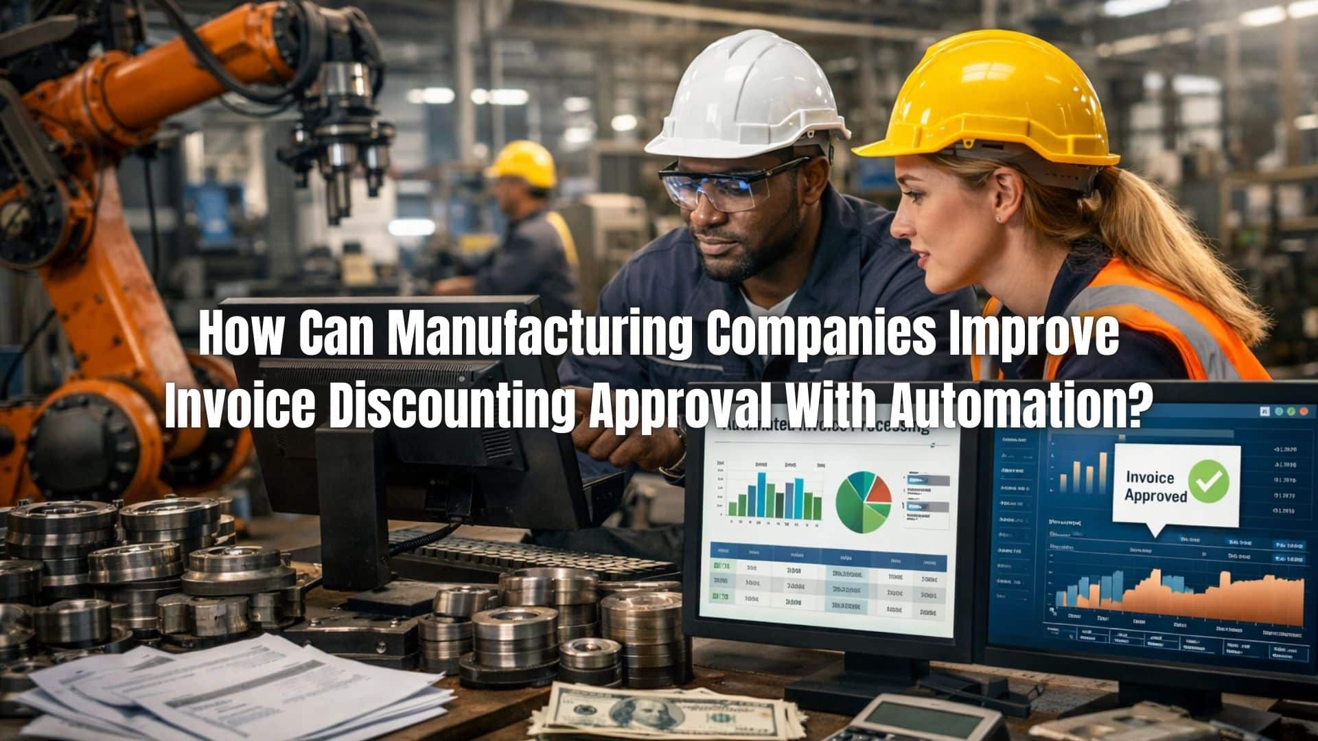 Explore how manufacturing invoice discounting automation improves invoice verification and helps manufacturers maintain steady working capital.