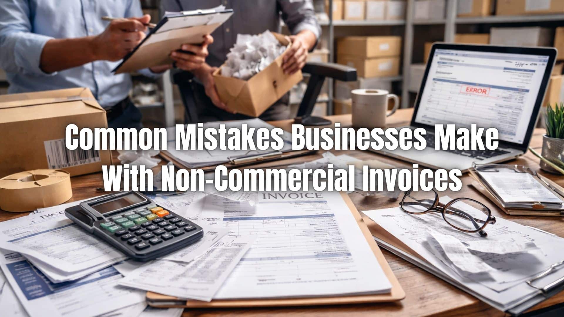 Learn the most common non-commercial invoice mistakes, their impact on customs and compliance, and how to avoid errors with better invoicing practices.