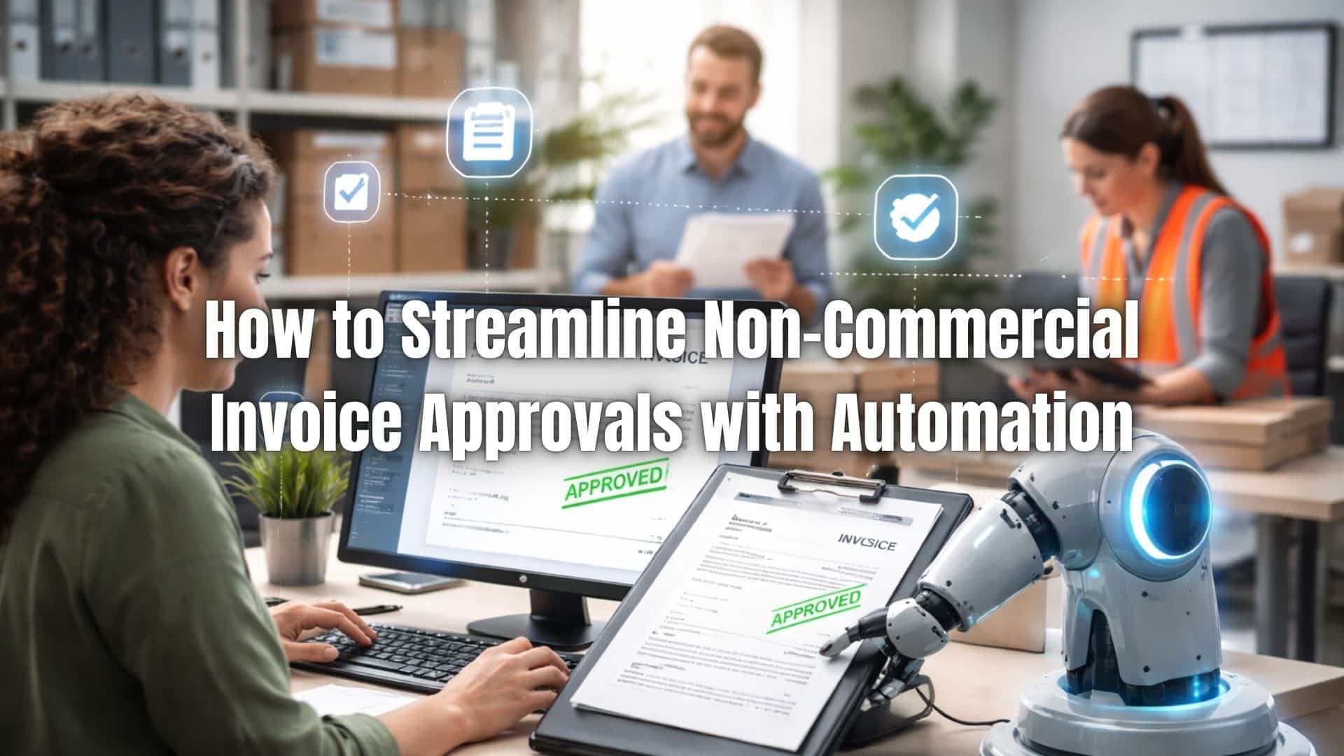 Discover how to automate non-commercial invoice approvals to improve workflow efficiency, reduce errors, and ensure faster internal processing.