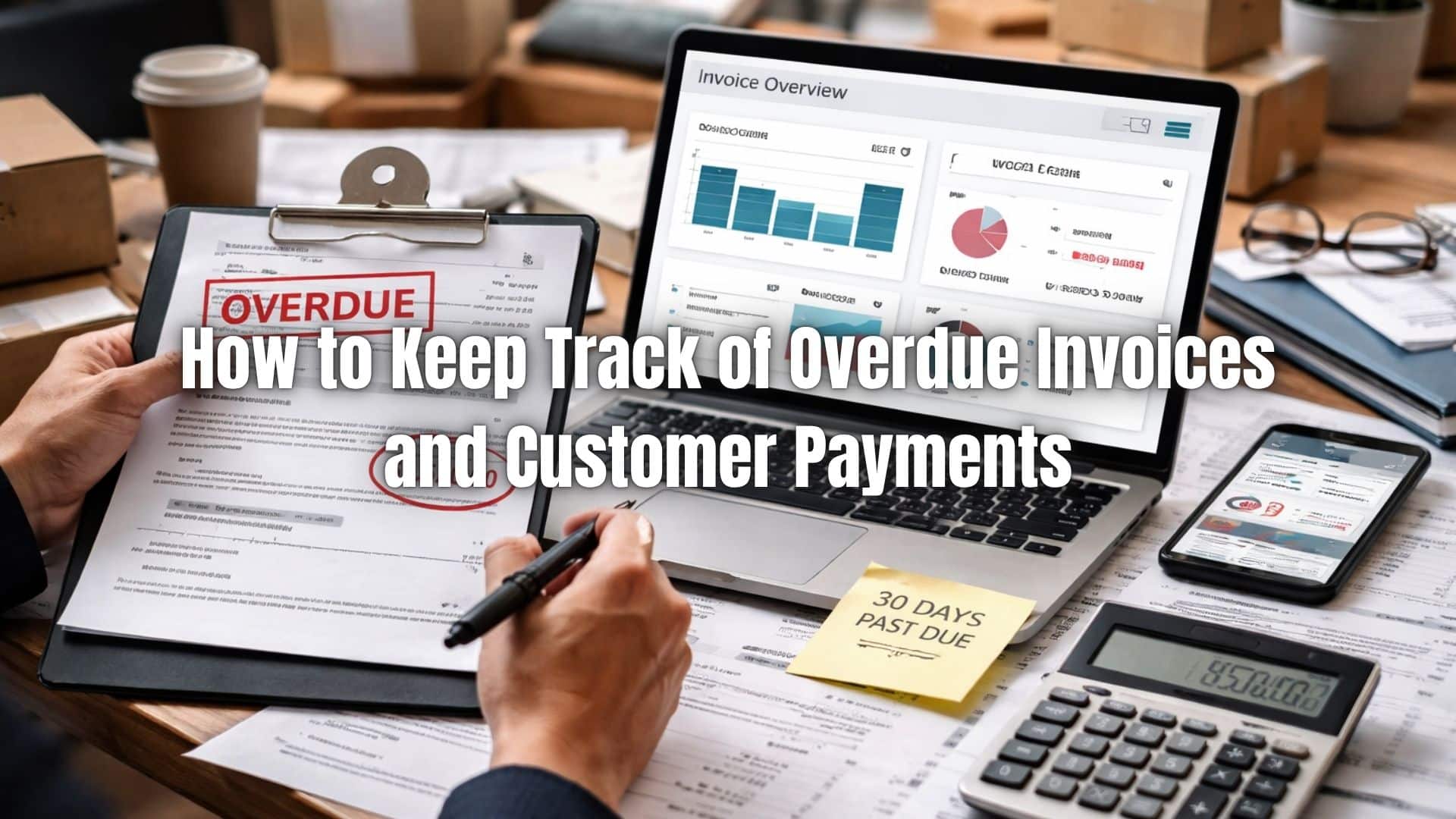Learn how to track overdue invoices and customer payments to reduce delays, stay organized, and improve cash flow. Click here!