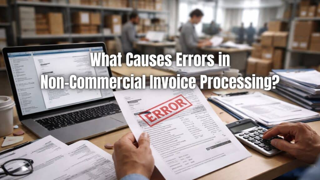 Discover why non-commercial invoice errors happen and how automation and best practices can prevent them. Click here to learn more!