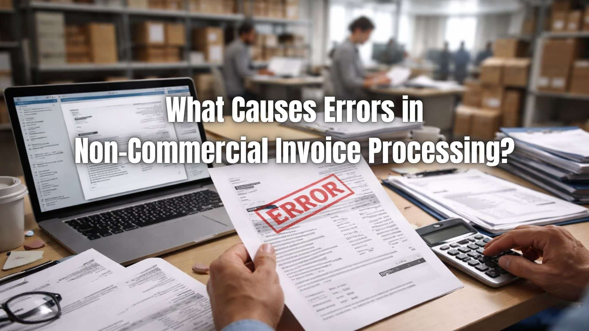 Discover why non-commercial invoice errors happen and how automation and best practices can prevent them. Click here to learn more!
