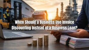 Learn when to choose invoice discounting vs business loan to improve cash flow and fund business operations effectively. Click here!