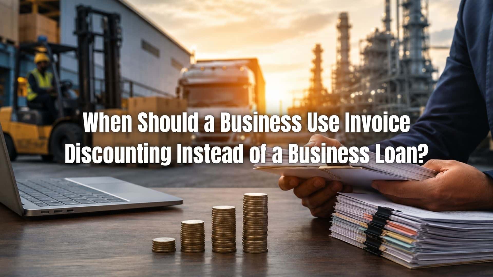 Learn when to choose invoice discounting vs business loan to improve cash flow and fund business operations effectively. Click here!