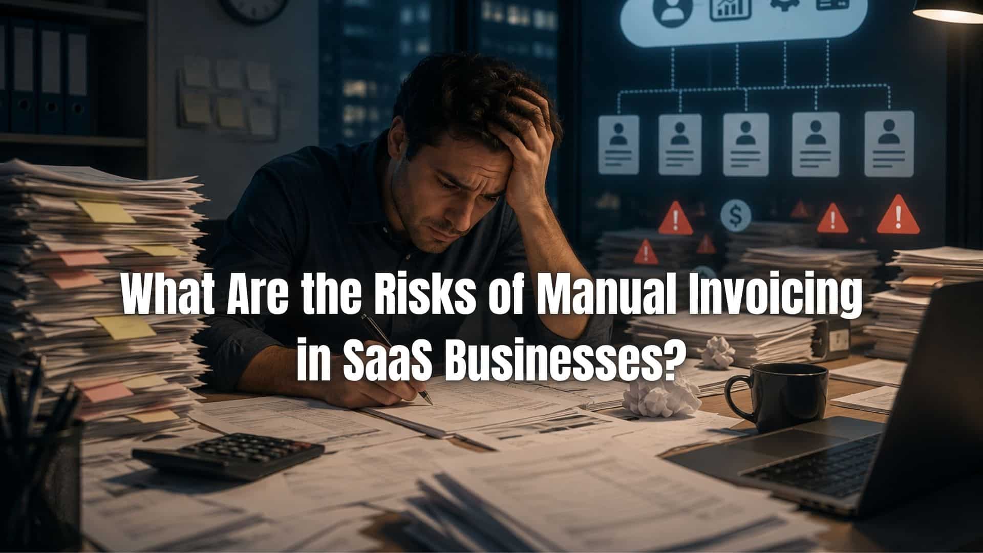 Learn the manual invoicing risks SaaS businesses face and how they impact billing accuracy, cash flow, and scalability. Click here!
