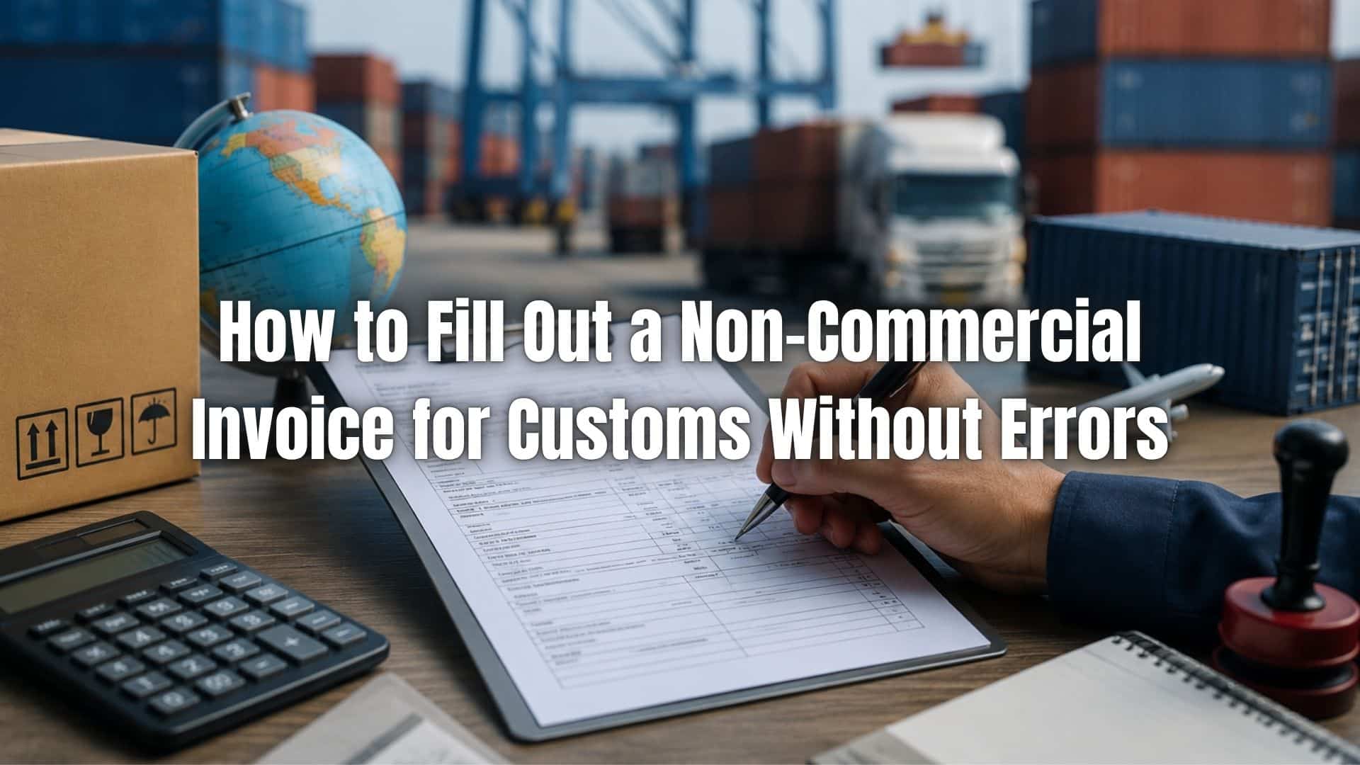 Learn how to use a non commercial invoice template to avoid errors and ensure accurate customs documentation. Click here!