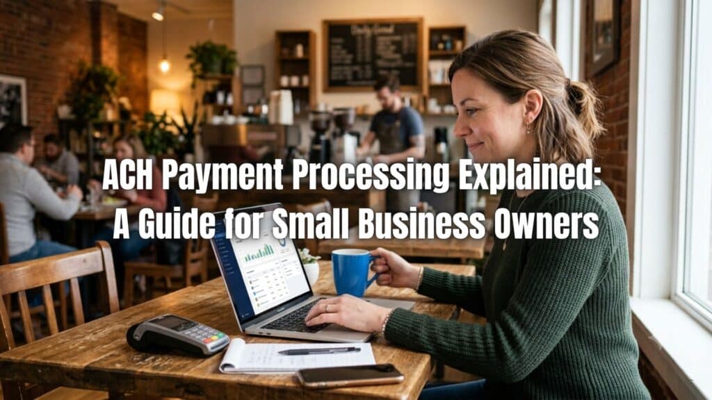 Learn how ACH payment processing works, its benefits, costs, and best practices to help small business owners accept secure, low-cost electronic payments.