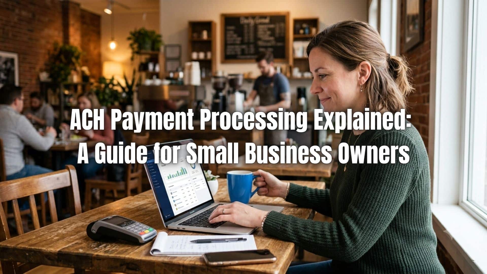 Learn how ACH payment processing works, its benefits, costs, and best practices to help small business owners accept secure, low-cost electronic payments.
