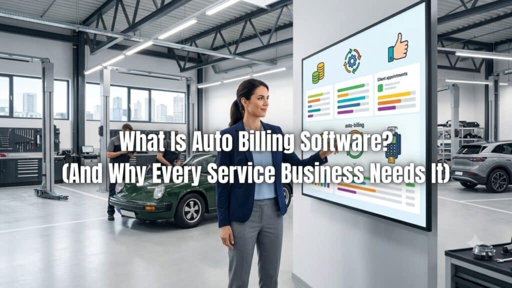 Learn how auto billing software automates invoicing, improves cash flow, and helps service businesses save time and reduce payment delays.
