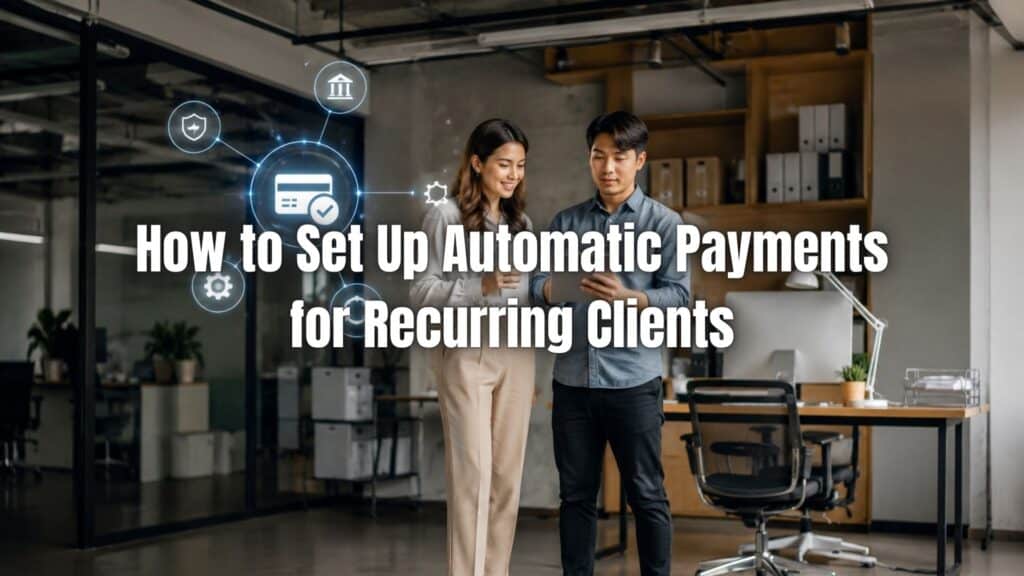 Learn how automatic payment setup works, its benefits for recurring billing, and how to simplify payments for recurring clients.