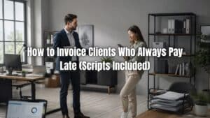 Learn how to invoice late paying clients effectively with ready-to-use scripts, practical tips, and strategies to encourage faster payments.