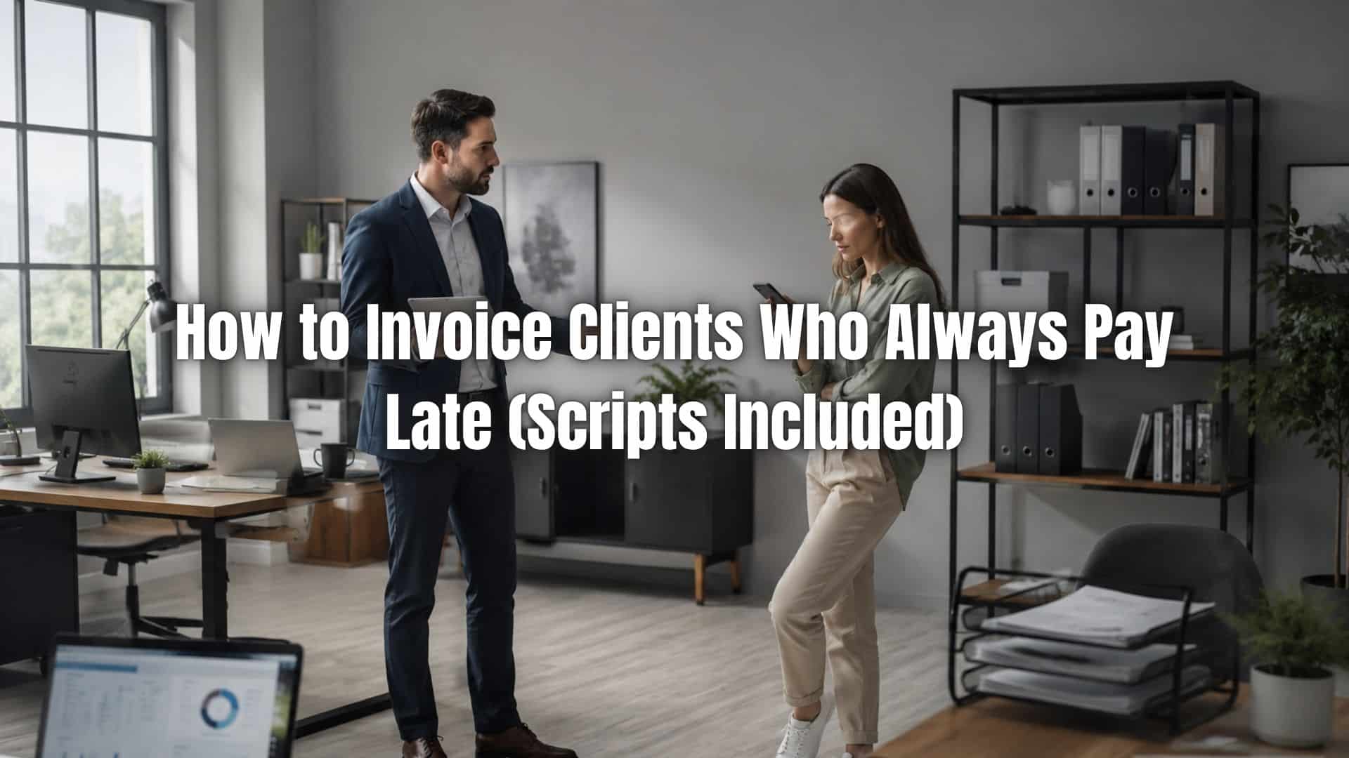 Learn how to invoice late paying clients effectively with ready-to-use scripts, practical tips, and strategies to encourage faster payments.