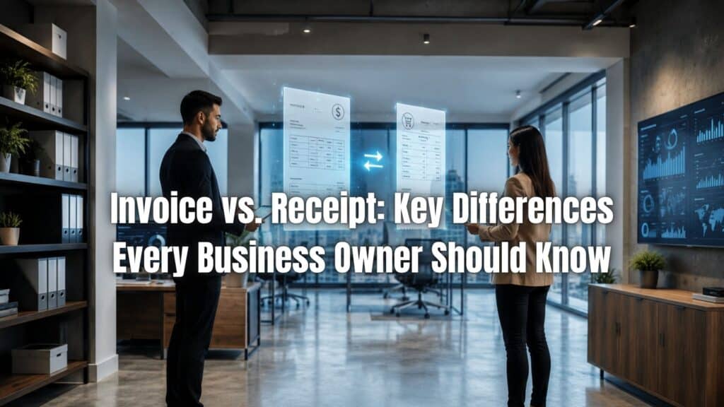 Learn the key differences between an invoice vs receipt, when to use each document, and how they help businesses manage payments.