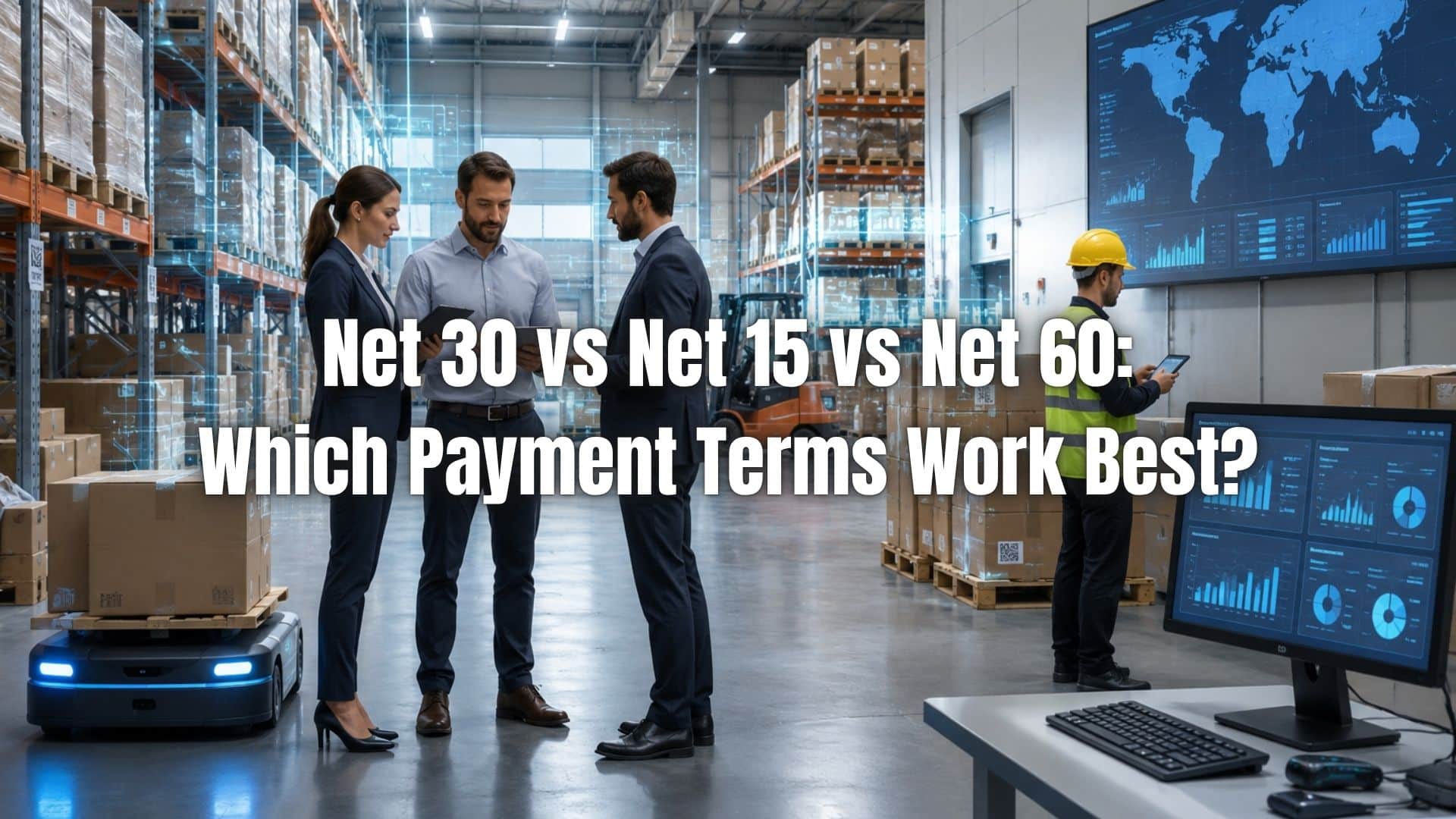 Net 30 payment terms are the B2B standard, but they're not always the right fit. Compare Net 15, Net 30, and Net 60 to find what suits your business.