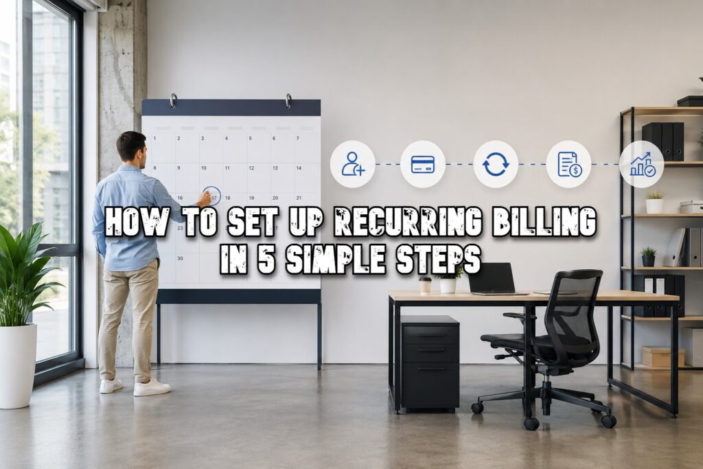 Learn how to set up recurring billing in simple steps to automate payments, reduce manual work, and improve cash flow for your business.