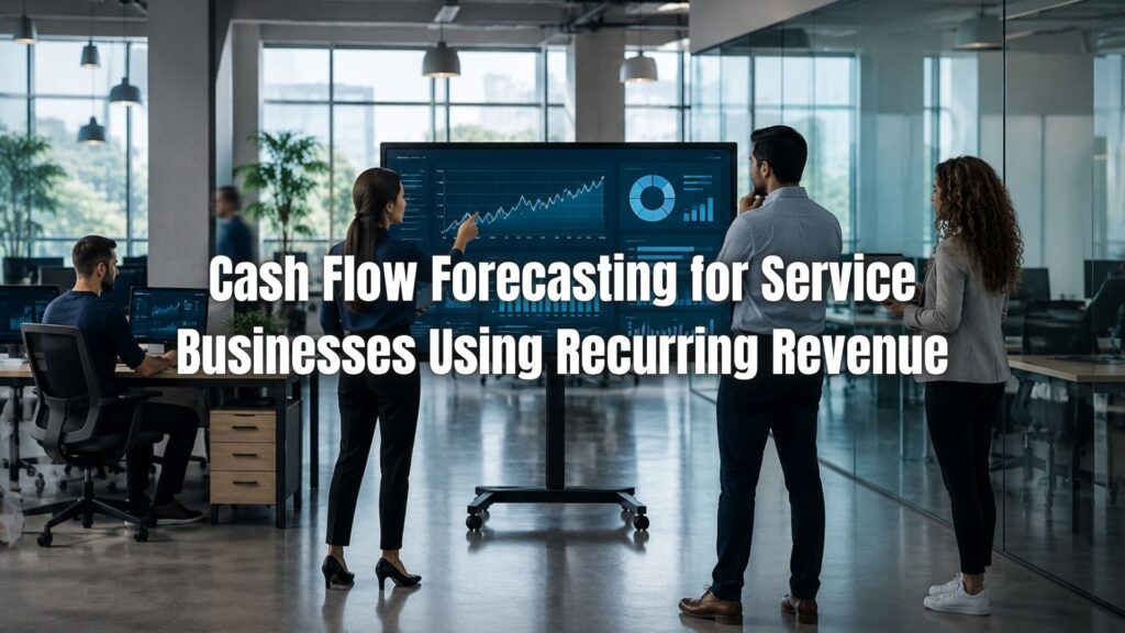 Cash flow forecasting gets easier with recurring revenue. See how service businesses use predictable billing data to project income.