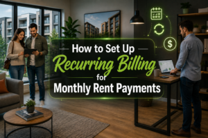 Learn how recurring billing for monthly rent payments automates collections, reduces missed payments, and simplifies rent management.
