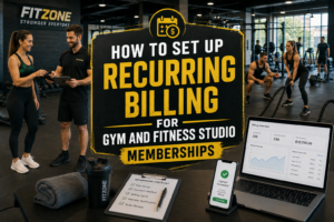 How does recurring billing for gym fitness studio memberships work? Learn how to automate member payments and reduce missed payments.