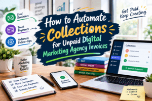 Learn how agency invoice collection automation helps digital marketing agencies manage unpaid invoices and improve payment collection.