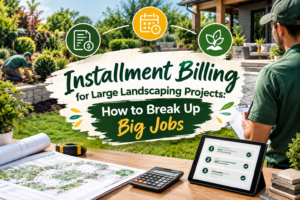 Learn how landscaping installment billing helps break large projects into manageable payments and simplify client billing. Click here!