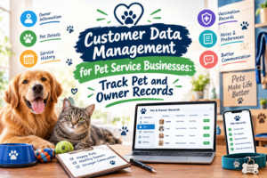 Learn how pet customer management software helps pet service businesses organize pet and owner records and improve service.