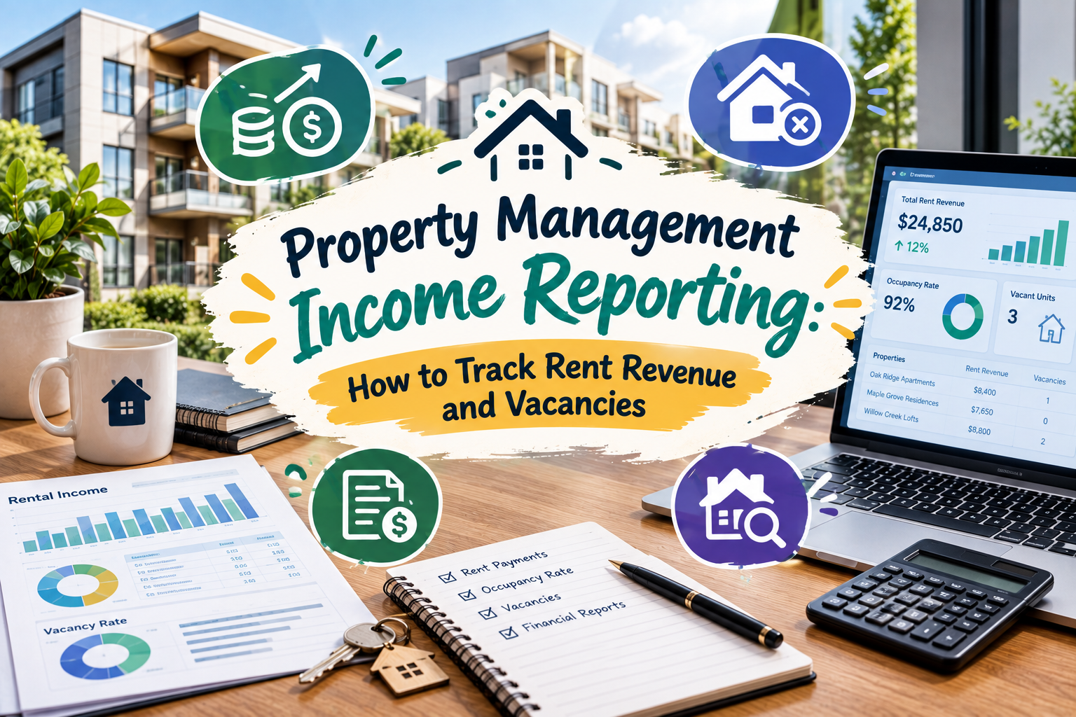 Learn how property management income reporting helps track rent revenue, vacancies, and property income. Click here to discover more!